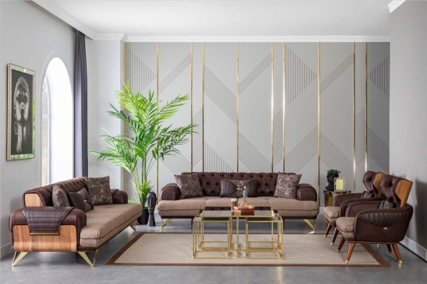 Einsitzer Sofa Couch Sessel Ohrensessel Polster Möbel Fernseh Relax