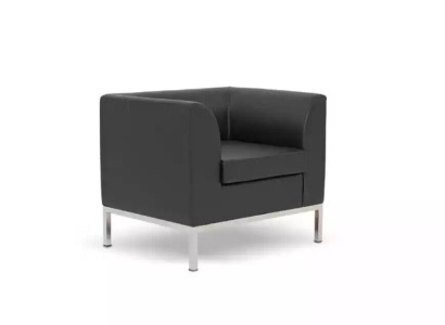 Sessel Arbeitszimmer Büro Möbel Textil Neu Schwarz Sitz Luxus Möbel