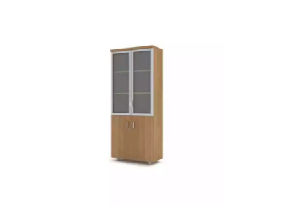 Aktenschrank Arbeitszimmer Bücher Regal Büro Möbel Holz Akten Schrank