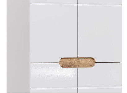 Badschrank Hochschrank Schrank Aufbewahrung Badezimmer Weiß Bad