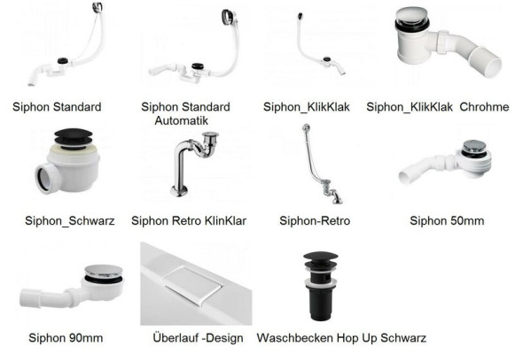 Badmöbel Set 60cm Waschbecken mit Dekorative Unterschrank Modern Waschtisch