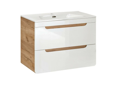 Waschbecken 60cm Waschbeckenunterschrank Badezimmerschrank