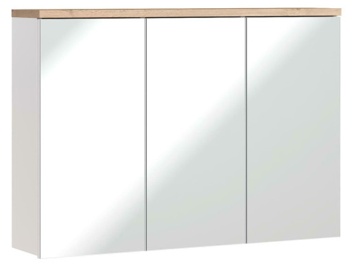 Spiegelschrank Wandschrank Badezimmerschrank mit Spiegel 100 cm