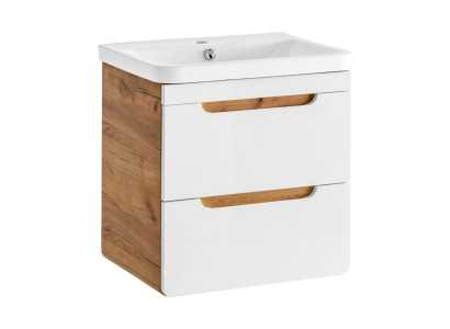 Design Waschbecken 57cm Badezimmer Waschtisch Bad Becken