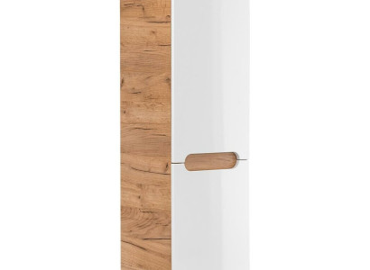 Hängeschrank Badezimmerschrank Hochschrank hängender mit Wäschekorb