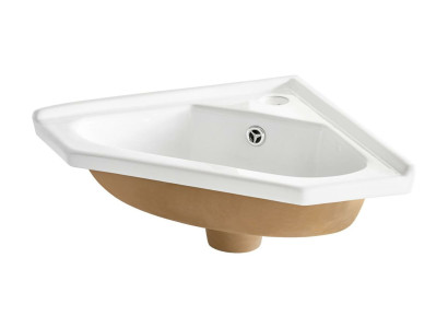 Eckwaschbecken Keramik Waschtisch Waschbecken Aufsatzwaschtisch