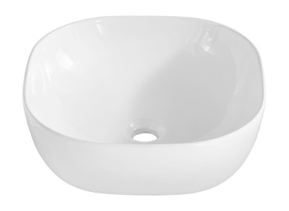 Keramik Waschtisch Modern Waschbecken Dekorative Aufsatzwaschtisch Weiß
