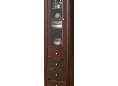 Hochwertiger Badezimmer Schrank Hochschrank Dekorative Holz Badmöbel Luxus