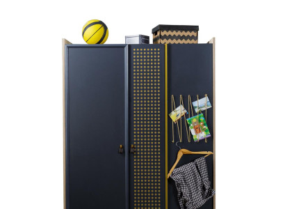 Schlafzimmer Kleiderschrank Design Jugend Kleiderschränke Blau Möbel Neu