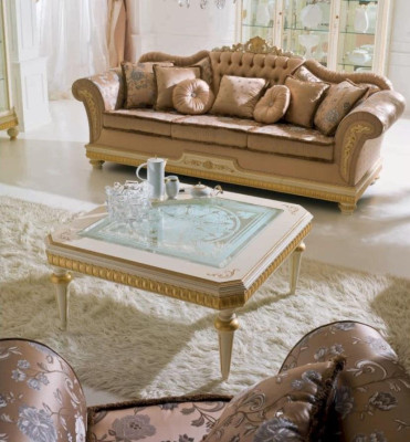 Garnitur Wohnzimmer Sofa Sessel Beistelltisch Couchtisch RTV 8tlg