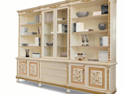 Bücherregal Standregal Beige Aktenregal Büroregal XXL Bücher Regal