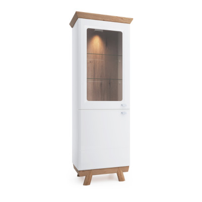 Moderner Vitrinen Schrank Wohnzimmer Hochschrank Hotel Vitrinen Aspen AS-W12