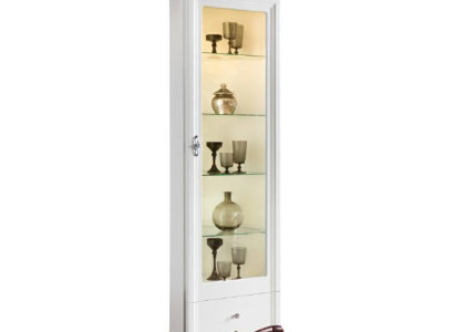 Massivholz Echtholz Handarbeit Klassische Vitrine Vitrinen Schrank Vitrinen MIWN 
