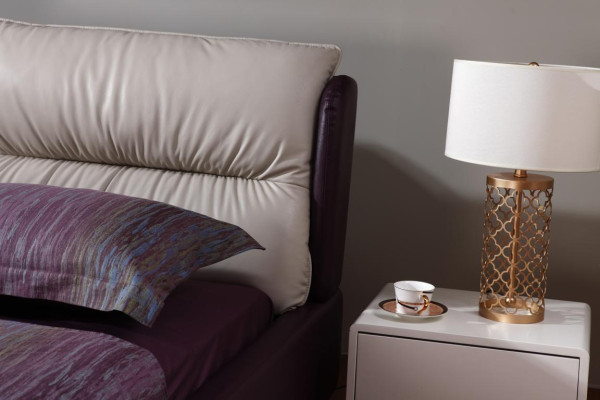 Modernes Luxus Design Bett XXL Betten Stil Dekor Hotel Doppel Leder 140 160