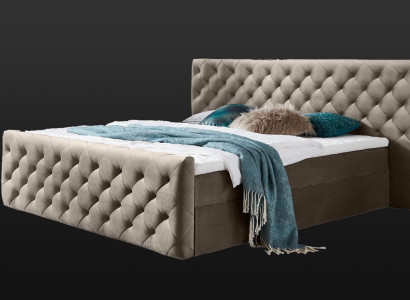 Chesterfield Samt Betten Doppelbett 160x200 Design Betten Hotel Einrichtung
