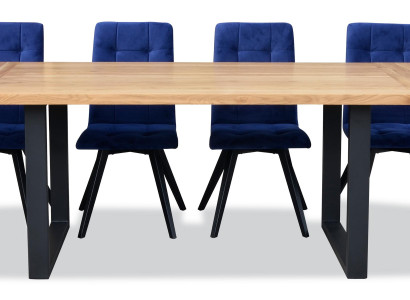 Garnitur Komplett Set Esstisch 6 Stühle Esszimmer Gruppe Holz Tisch Tische 7tlg