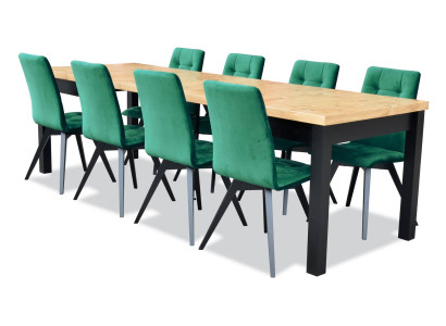 Esszimmer Set Luxus Tisch 6x Stühle Esstisch Lehnstühle Garnitur 7tlg.Gruppe Neu