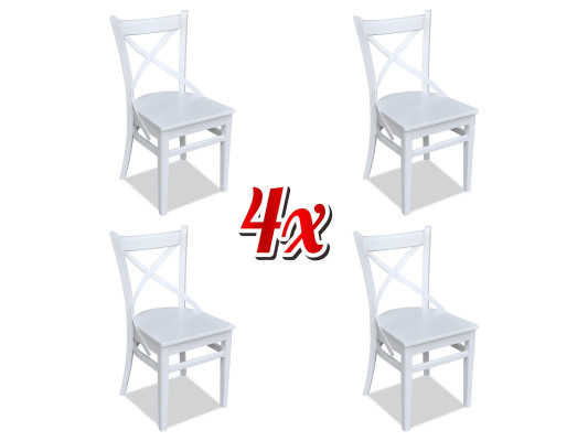 Ess Stuhl Zimmer Set Sitz Garnitur 4x Stühle Moderne Polster Design Textil Holz