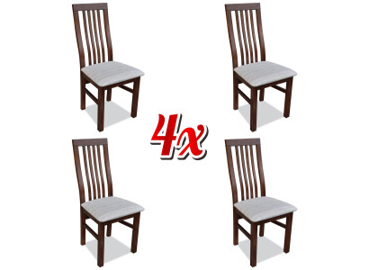 Textil Sitz Sessel Set Neu Club Fernseh Stuhl 4x Esszimmer Polsterstuhl Lounge