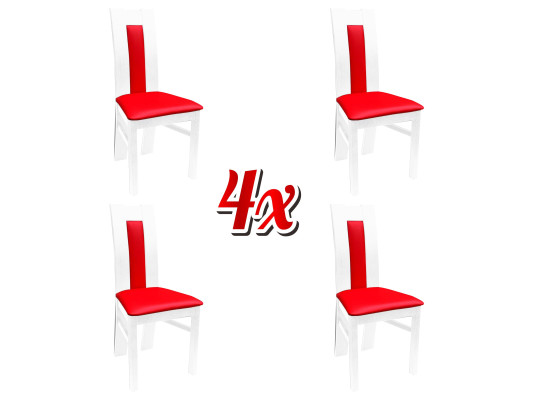 Garnitur Sitz Polster Holz 4x Stühle Wohnzimmer Neu Ess Zimmer Gruppe Set Stuhl