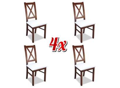 Gruppe Stühle Textil Polster Stühle Garnitur Neu Set 4x Esszimmer Stuhl Sitz Neu