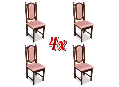 Klassische Königsstühle Sessel Stühle Stuhl Polster Esszimmer №23 4x Stuhl Neu