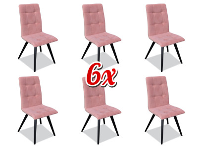 Gruppe Sessel Italienische Luxus Möbel Garnitur Esszimmer Stuhl Set 6x Stühle