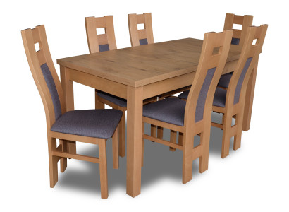 Tische Essgruppe Esszimmer Garnitur Stuhl Set Holz Essgarnituren Tisch