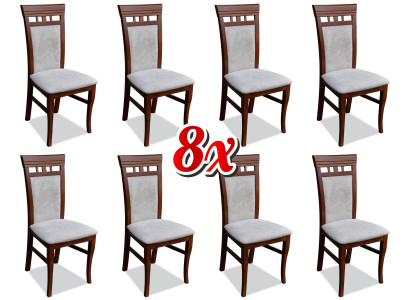 Esszimmer Komplette Sitzgruppe Design Stuhl Set Stühle 8x Garnitur Gruppen Neu