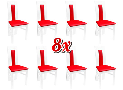 Stuhl 8x Esszimmer Polsterstuhl Lounge Textil Sessel Set Neu Küche Stühle Sitz