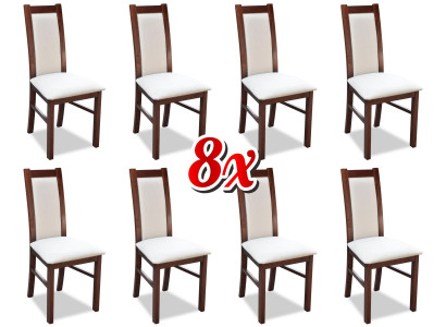 Komplett Gruppe Wohnzimmer 8x Stück Neu Esszimmer Stuhl Set Garnitur Lehn Stühle