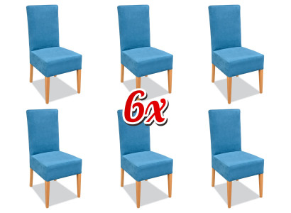Design Polster Leder Textil Ess Wohn Zimmer 6x Stühle Stuhl Set Sessel Lehnstuhl