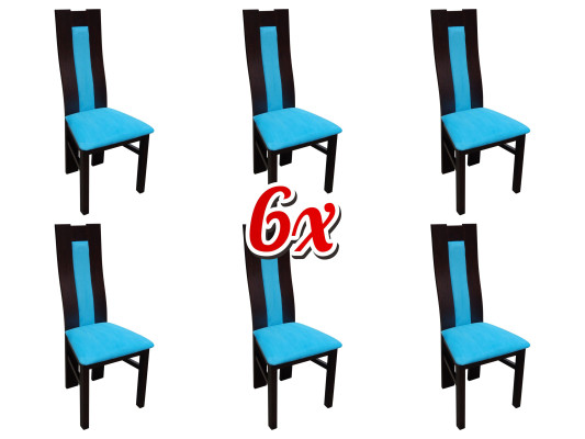 Garnitur Komplett Gruppe Wohnzimmer 6x Stück Neu Esszimmer Stuhl Set Lehn Stühle