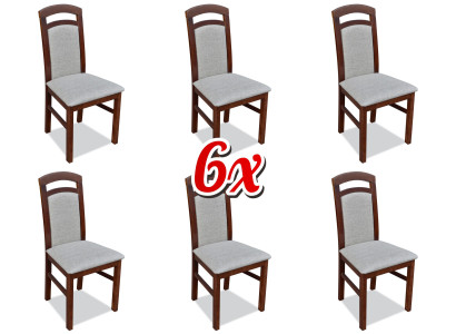 Komplett Gruppe Wohnzimmer 6x Stück Neu Esszimmer Stuhl Set Garnitur Lehn Stühle