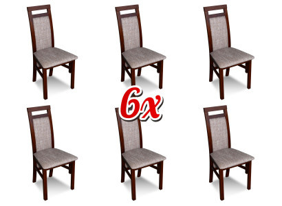Lehnstuhl Gruppen Garnitur Esszimmer Stuhlgruppe Komplette Set 6x Lehn Stühle