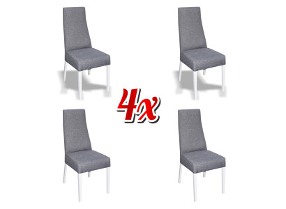 Esszimmer Küche Gruppe Set Stuhl Garnitur Sitz Polster Holz 4x Stühle Möbel Neu