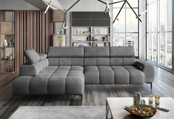Wohnlandschaft Ecksofa L-Form Textil Couch Sofa Neu Hochwertige Eckcouch Sofas