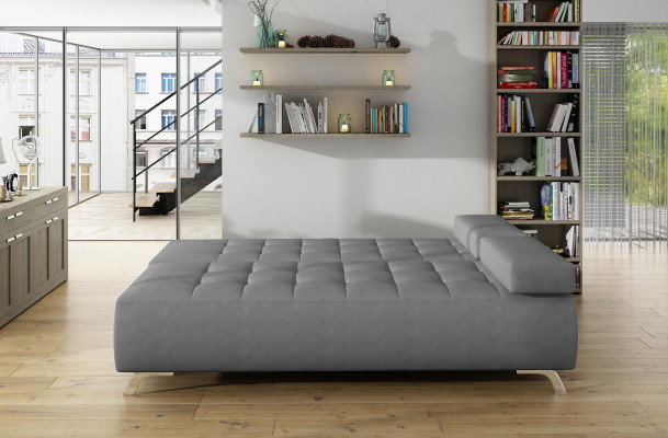 Klapp Textil Couch Schlafsofa Bett Sofa Kasten Sofas Couchen Polster Möbel Stoff
