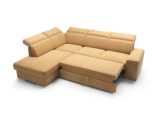 Ecksofa L-form AVANT Eckcouch mit Schlaffunktion Couch Ecksofa Wohnlandschaft