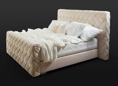 Luxus Schlafzimmer Möbel Betten Modern Bettrahmen 160x200 cm Design Kopfteil