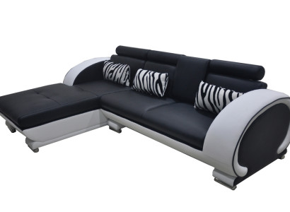 Eck Sofa Leder Couch Eck Garnitur Wohn Ecke Landschaft L Form Polster Neu Design