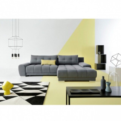 Textil Sofa Ecksofa Couch Wohnlandschaft Couchen Sofas Polster Sitz