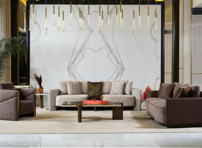 Sofagarnitur 3+2+1 Sitzer Modern Relax Sessel Modern Stil 3tlg Textil Stoff