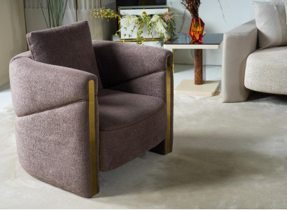 Design Sessel Luxus Sessel Relax Textil Sessel Club Lounge Moderner Luxus