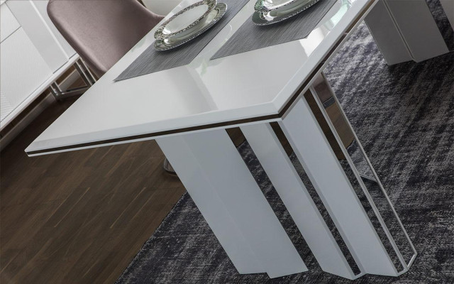 Esszimmer Set Luxus 6x Stühle+Esstisch Essgruppe Garnitur Lehnstühle Neu Modern