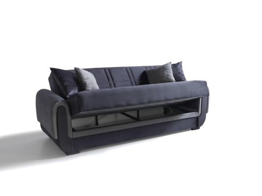 Sofagarnitur 3+2+1+1 Sitzer Textil Modern Komplett Sessel Sofa 3 Sitzer Luxus 3