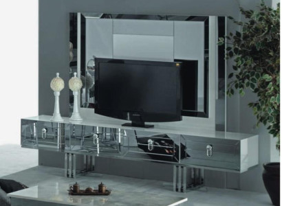 Luxus tv Ständer Stilvolle Schrank Kommode Möbel Grau fernseher rtv Ständer