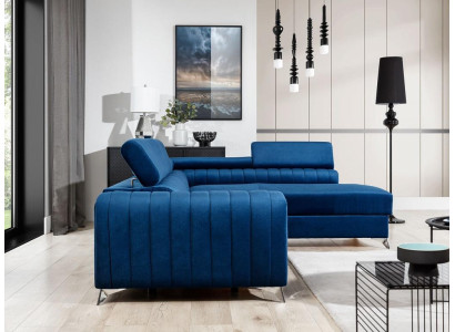 Sofa mit Bettkasten & Schlaffunktion Ecksofa Stoffcouch Textil Couch Sofas Neu