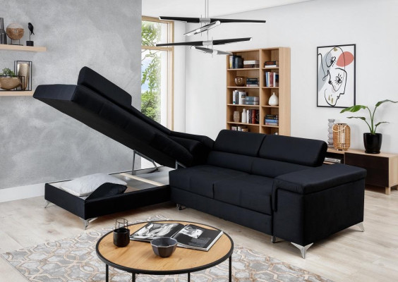 Design Sofa Couch Ecksofa Textil Polster Garnitur Wohnlandschaft Eckgarnitur Neu