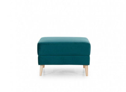 Fußhocker Sitzhocker Sitzpouf Wohnzimmer Designer Hocker Leder Textil